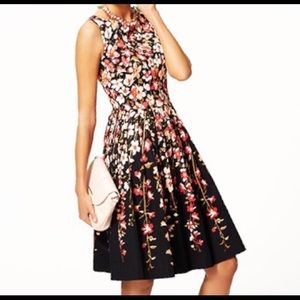 Talbots Floral Sleeveless Dress Sz - 16.